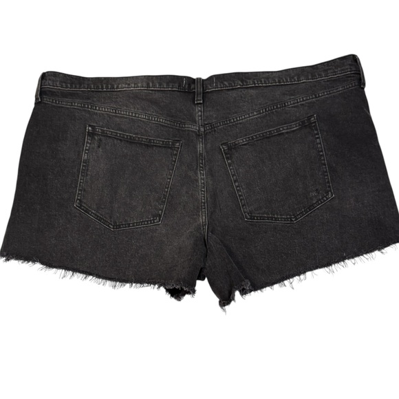 Abercrombie & Fitch The 90s Relaxed High Rise Distressed Cutoff Short NWT 37/24 - Picture 16 of 16